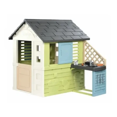Afbeelding van Smoby Pretty House met zomerkeuken Speelhuis Vanaf 2 jaar.