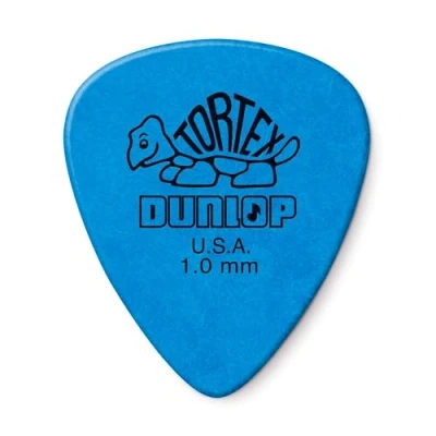 Afbeelding van Dunlop Tortex Standard 1.00 Plectrum 12 Pack blauw Plectra