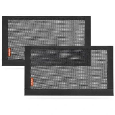 Afbeelding van TrunkExpert Nano Mesh Bag met klittenbandsluiting, universele tas, 50 cm x 30 cm, organizer voor auto, mesh, tas sterke klittenbandstrips, koffer, bagage, net, 2 stuks