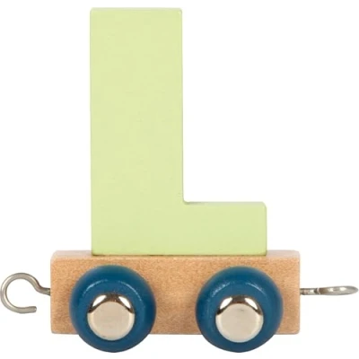 Afbeelding van Small Foot Houten Lettertrein Polar L