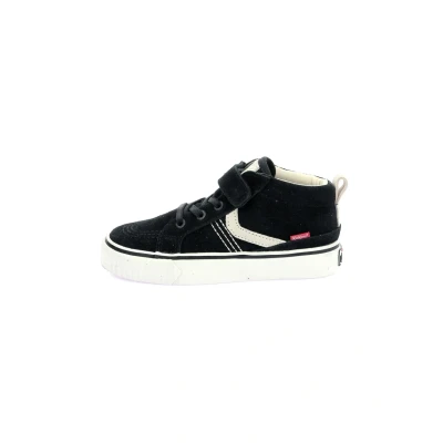 Afbeelding van Kickers Sneakers laag voor kinderen, Maat: 28, Noir Leer