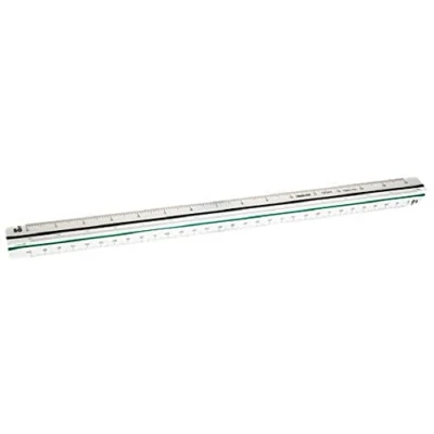 Afbeelding van Aristo schaalstok 30 cm 1 : 2,5 5 10 20 50 100 (DIN) AR 1314/4