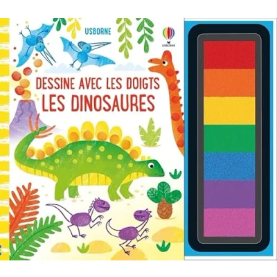 Afbeelding van Dessine avec les doigts dinosaures