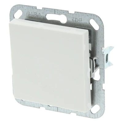 Afbeelding van Wisselschakelaar Gira S55 (Inbouw, Wissel, Wit)