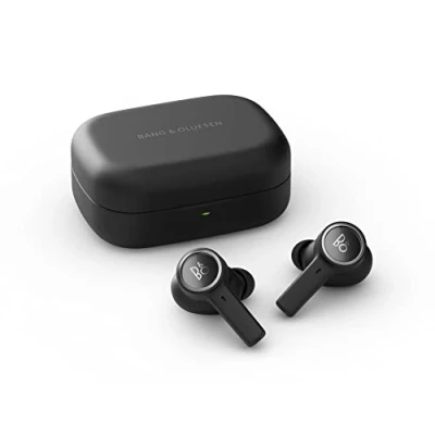 Afbeelding van Bang &amp; Olufsen Beocom EX UC Bluetooth hoofdtelefoon, ruisonderdrukking, draadloos, voor werk met 6 microfoons, tot 28 uur speeltijd + USB C kabel, oplaadcase, dongle zwart antraciet