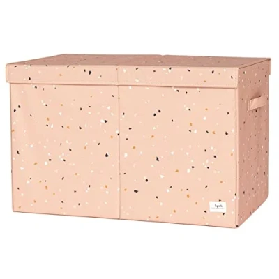 Afbeelding van 3 Sprouts Speelgoedkist Terrazzo Roze