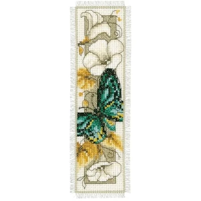 Afbeelding van Boekenlegger Vlinders en Bloemen 0145351