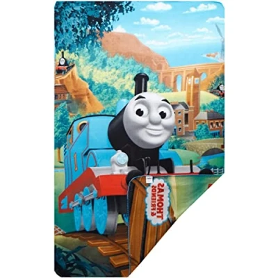 Afbeelding van Thomas de Trein Tour Fleeceplaid 100 x 150 cm Multi