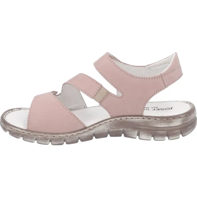 Afbeelding van Josef Seibel Sandalen, Dames, Maat: 41, Nude Leer