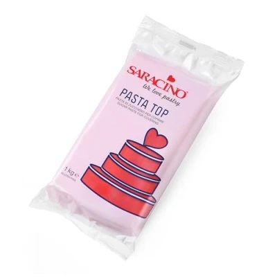Afbeelding van Saracino Top Fondant Rood 1 kg