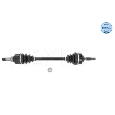 Afbeelding van MEYLE 11 14 498 1008 Aandrijfas Vooras links 649mm 24,5mm CITROËN: C2 Hatchback, C3 I Hatchback