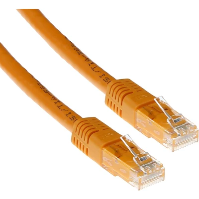 Afbeelding van ACT IB1507 U/UTP CAT6 Patchkabel Oranje 7 meter