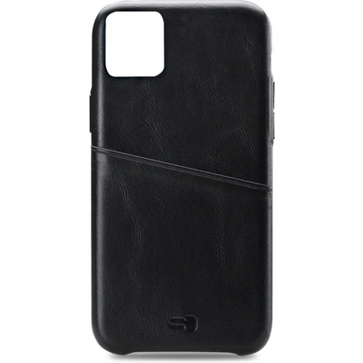 Afbeelding van Senza Pure Leather Cover with Card Slot Apple iPhone 12/12 Pro Deep Black
