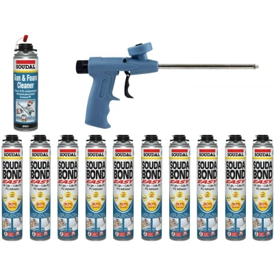 Afbeelding van SOUDAL 158167 Combibox Soudabond Easy Gun schroefdraad PU schuim set