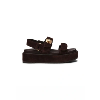 Afbeelding van Steve Madden Bigmona dames sandaal Bruin Maat 40
