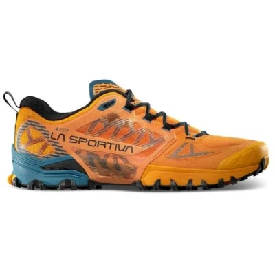Afbeelding van La Sportiva Bushido III GTX Outdoorschoenen, Heren, Maat: 42, Papaya/everglade Textiel/ synthetisch