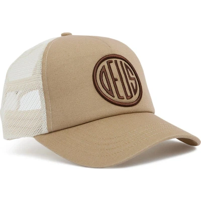 Afbeelding van Deus Pill Logo Trucker Khaki