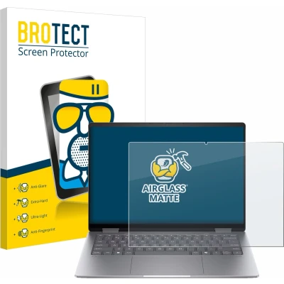 Afbeelding van BROTECT Screenprotector voor HP Envy x360 2 in 1 14 fa0008na Folie Beschermfolie Beschermglas matte