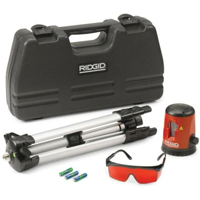 Afbeelding van Ridgid Kruislijnlaser met statief CL 100 zelfnivellerend