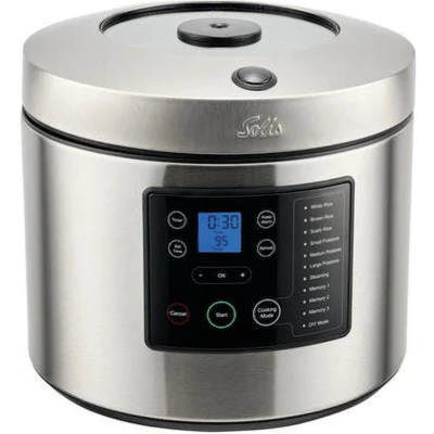 Afbeelding van Solis 97900, Zilver, 5 l, Touch, Roestvrijstaal, 860 W