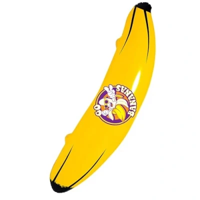 Afbeelding van WIDMANN Reuze opblaasbare banaan Decoratie &gt; beeldjes