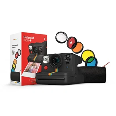 Image de Appareil photo instantané Polaroid Now+ Noir