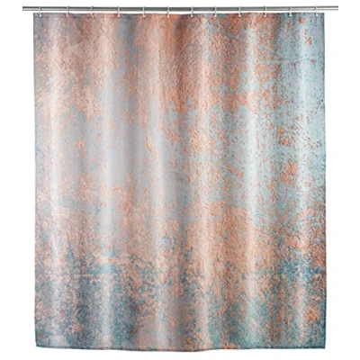 Afbeelding van Douchegordijn met anti schimmelcoating AGATE, 180 x 200 cm, kunststof, WENKO