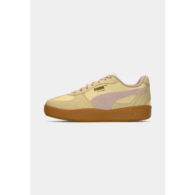 Afbeelding van Puma Palermo MODA Sneakers laag, Dames, Maat: 37, Creamy vanilla rose quartz Leer/ synthetisch