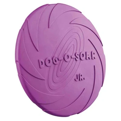 Afbeelding van Trixie dog disc drijvend natuurrubber assorti 15x15 cm