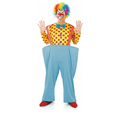 Afbeelding van Fun Shack Clown herenkostuums (1 stuk), Blauw