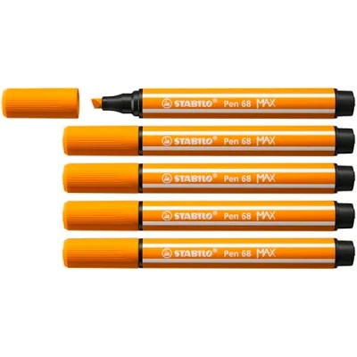Afbeelding van Viltstift STABILO Pen 68/54 Max oranje