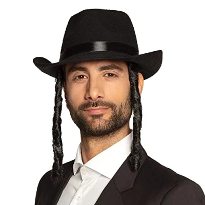 Image de chapeau rabbin juif rabbi david adulte 04194