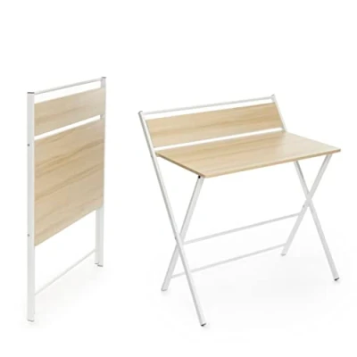 Afbeelding van Inklapbaar bureau met schap Tablezy InnovaGoods