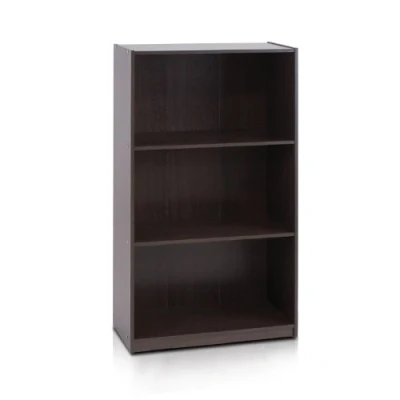 Afbeelding van Furinno Boekenrek van hout, donkerbruin, Eén maat