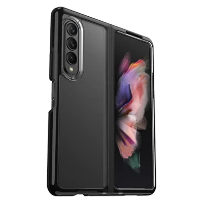 Afbeelding van OtterBox Symmetry Flex hoesje voor Samsung Galaxy Z Fold3 5G Transparant &amp; Zwart