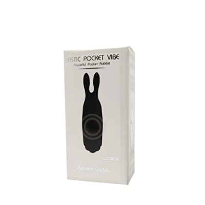 Afbeelding van ADRIEN Lastic Vibrating Bullet Pocket Black Silicone 8.5 X 2.3 Cm