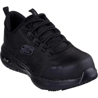 Afbeelding van Skechers Arch Fit Sr Ebinal Fire and Safety Boot pour femme, Noir, 41 EU