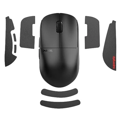Afbeelding van Pulsar Gaming Gears Supergrip X2H Mini antislip muisstrips ultra dun 0,5 mm