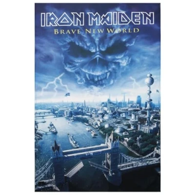 Afbeelding van Iron Maiden Brave New World Textiel Poster Multicolours