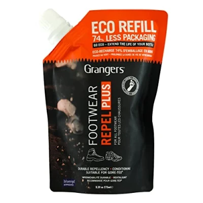 Image de Grangers Footwear Repel Plus Eco Refill 275ml Entretien des chaussures