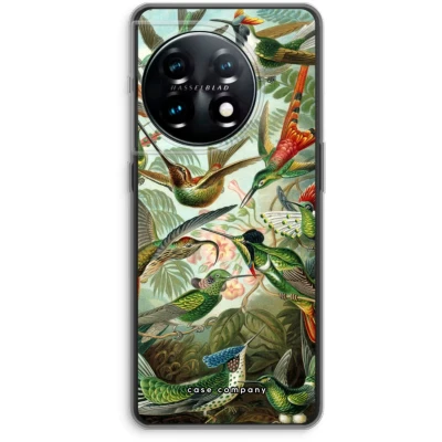 Afbeelding van Case Company® hoesje geschikt voor OnePlus 11 Haeckel Trochilidae Soft Cover Telefoonhoesje Bescherming aan alle Kanten en Schermrand