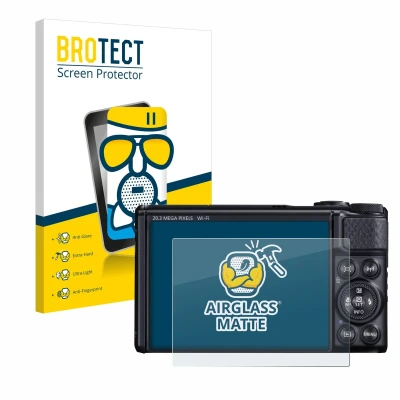 Afbeelding van BROTECT Screenprotector voor Canon PowerShot SX740 HS Folie Beschermfolie Beschermglas matte