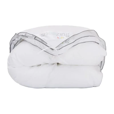 Afbeelding van Snoozing Lienz Synthetisch 4 seizoenen kinderdekbed Junior 120x150 cm Wit