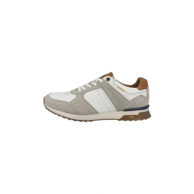Afbeelding van camel active Sneakers laag, Heren, Maat: 42, Off white brown Leer