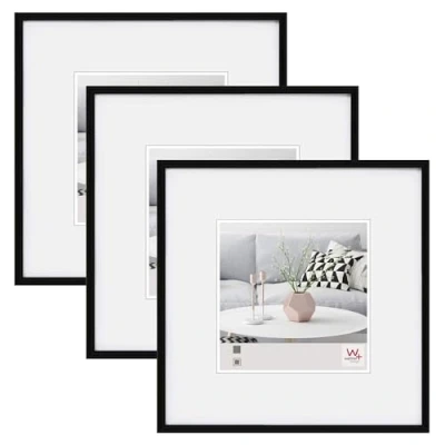 Afbeelding van 3er Pack Galeria Kst.Rahmen 020X020 SCHWARZ