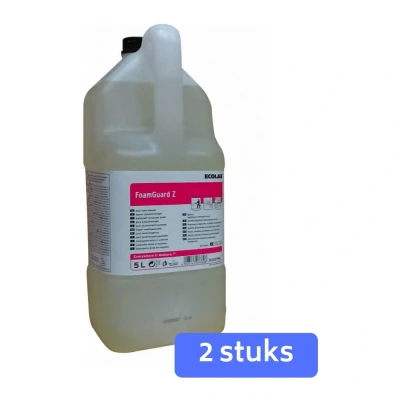 Afbeelding van Ecolab Foamguard Z kalkreiniger 2 x 5 liter