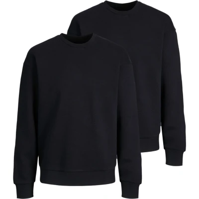 Afbeelding van Jack &amp; Jones 2ER PACK Sweater, Heren, Maat: Large, Schwarz