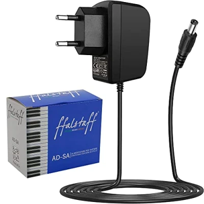 Afbeelding van 9.5V ffalstaff voeding compatibel met CASIO Seire SA, CTK, LK (SA46, SA47, SA76, SA77, SA78; CTK240, CTK1100, CTK1150, CTK1250, CTK1500; LK127, LK24444444444444444444 4444444 4444 0, LK2 47)