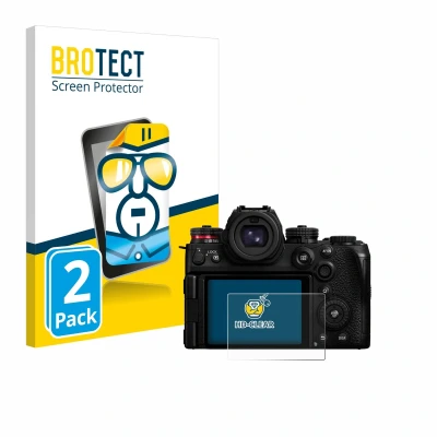 Afbeelding van BROTECT Screenprotector voor Panasonic Lumix S1R II Folie Beschermfolie transparant (2 Stuks)