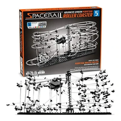 Afbeelding van CKB Ltd SpaceRail Knikkerbaan Knikkers Achtbaan Knikkerspel Glow in the Dark Oneindig Level 5